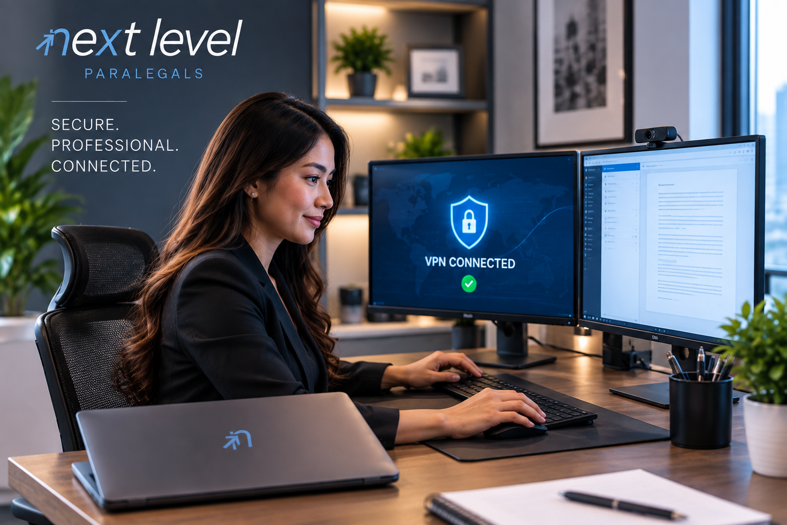 Secure Professional Infrastructure for Remote Legal Work